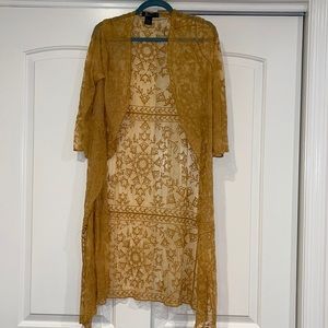 Mellow Out Yellow Duster